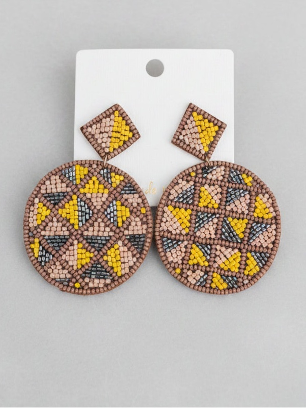 Feel the Joy Beaded Earrings